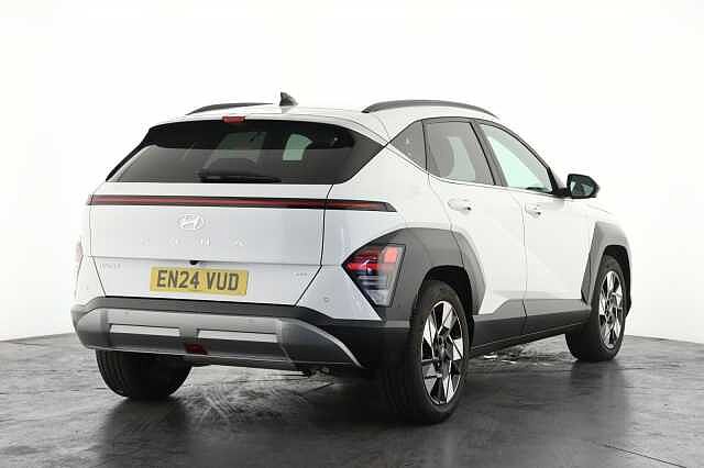 Hyundai KONA 1.6 GDi Hybrid Ultimate 5dr DCT White