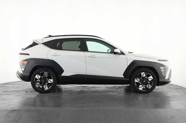 Hyundai KONA 1.6 GDi Hybrid Ultimate 5dr DCT White