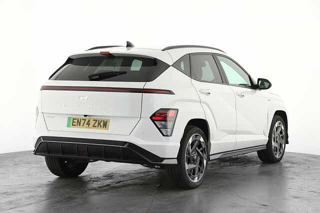 Hyundai KONA 160kW N Line 65kWh 5dr Auto White