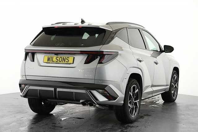 Hyundai TUCSON 1.6T Hybrid N Line S 5dr Auto Silver