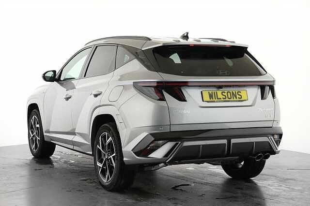 Hyundai TUCSON 1.6T Hybrid N Line S 5dr Auto Silver