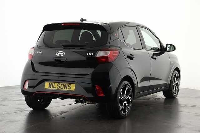 Hyundai I10 1.0T [90] N Line 5dr [Nav] Pearl - Phantom black