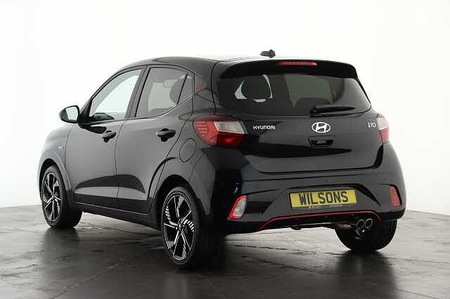 Hyundai I10 1.0T [90] N Line 5dr [Nav] Pearl - Phantom black
