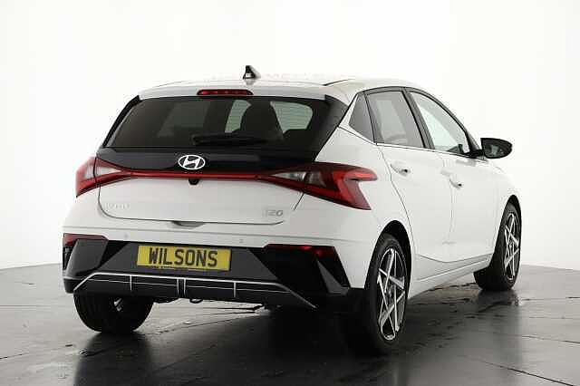 Hyundai I20 1.0T GDi 90 Tech Line 5dr DCT Solid - Atlas white