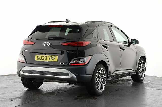 Hyundai KONA 1.6 GDi Hybrid Ultimate 5dr DCT Black