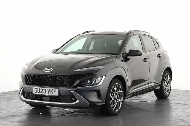 Hyundai KONA 1.6 GDi Hybrid Ultimate 5dr DCT Black