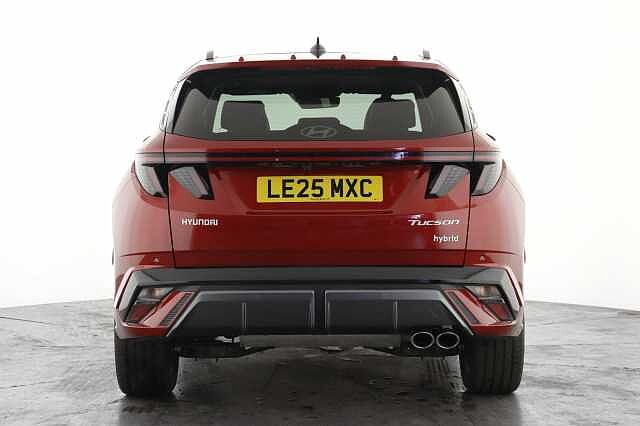 Hyundai TUCSON 1.6T Hybrid N Line S 5dr Auto Red