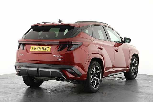 Hyundai TUCSON 1.6T Hybrid N Line S 5dr Auto Red