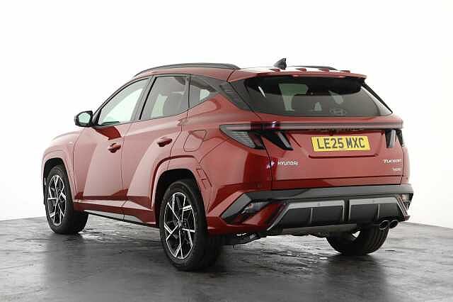 Hyundai TUCSON 1.6T Hybrid N Line S 5dr Auto Red