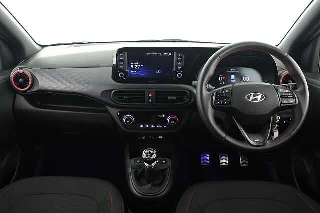 Hyundai I10 1.0T [90] N Line 5dr [Nav] Pearl - Phantom black