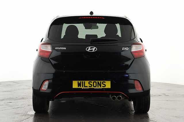 Hyundai I10 1.0T [90] N Line 5dr [Nav] Pearl - Phantom black