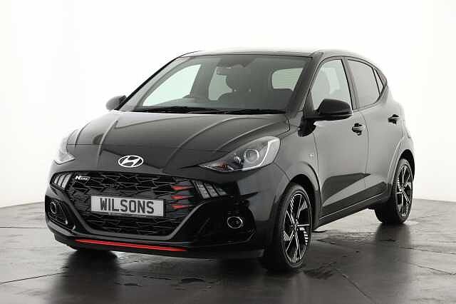 Hyundai I10 1.0T [90] N Line 5dr [Nav] Pearl - Phantom black