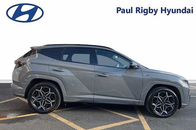 Hyundai TUCSON 1.6 T-GDi Hybrid 230ps N Line 5dr 2WD Auto Grey