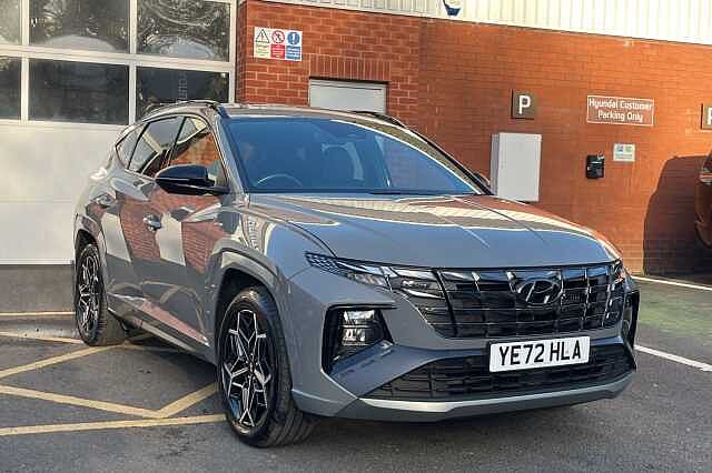 Hyundai TUCSON 1.6 T-GDi Hybrid 230ps N Line 5dr 2WD Auto Grey