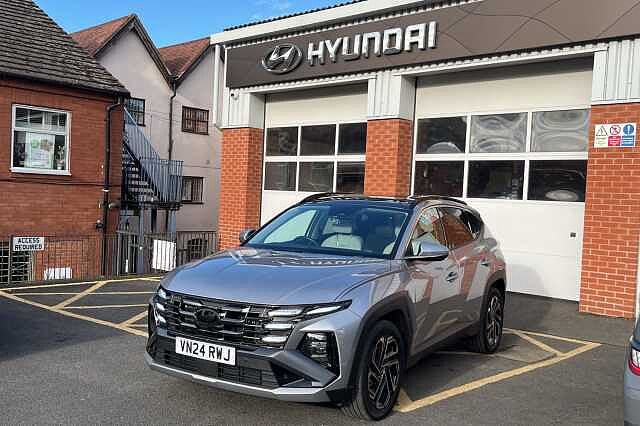 Hyundai TUCSON 1.6T Hybrid Ultimate 5dr Auto Silver