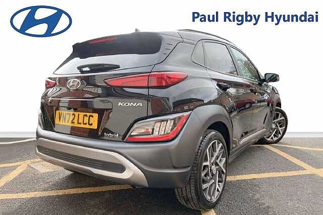Hyundai KONA 1.6 GDi Hybrid Premium DCT Black