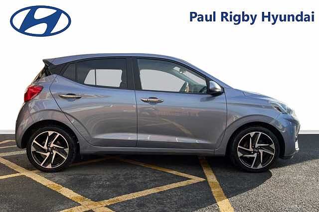 Hyundai I10 1.0 Premium 5dr Auto [Nav] Blue
