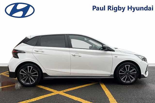 Hyundai I20 1.0 T-GDi 48Volt MHEV N-Line 5dr DCT White