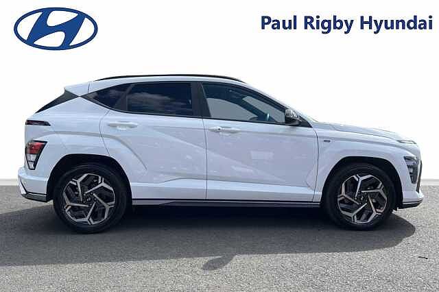 Hyundai KONA 1.6 Hybrid N-Line 5dr DCT White