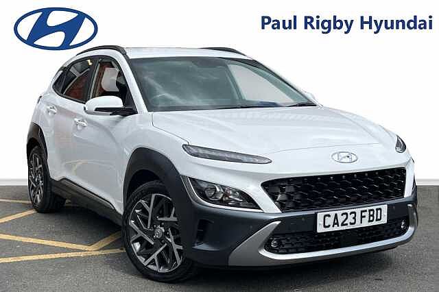 Hyundai KONA 1.6 GDi Hybrid Premium 5dr DCT White