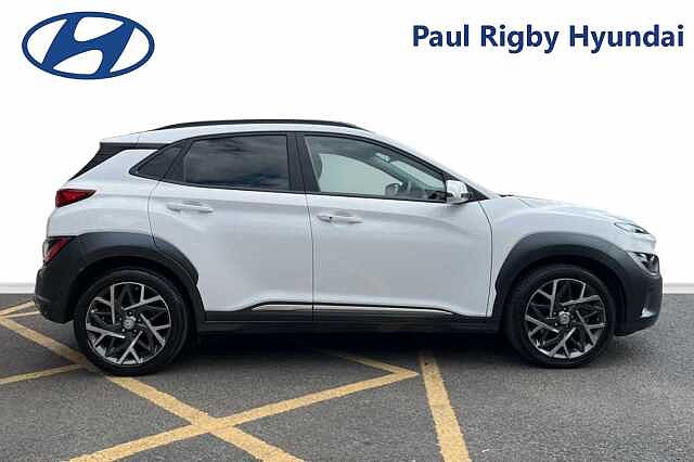 Hyundai KONA 1.6 GDi Hybrid Premium 5dr DCT White