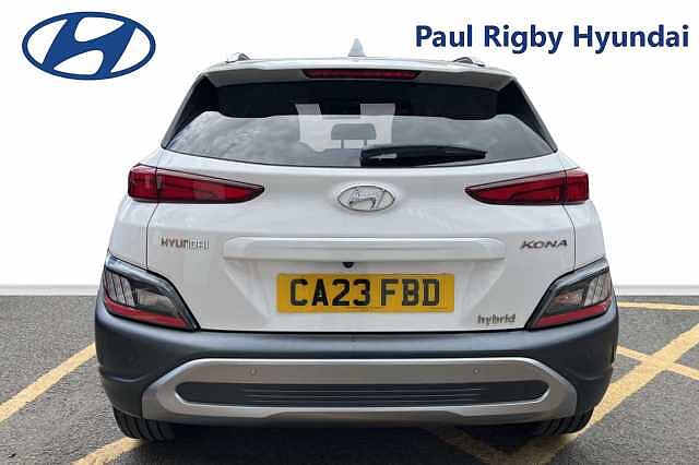 Hyundai KONA 1.6 GDi Hybrid Premium 5dr DCT White