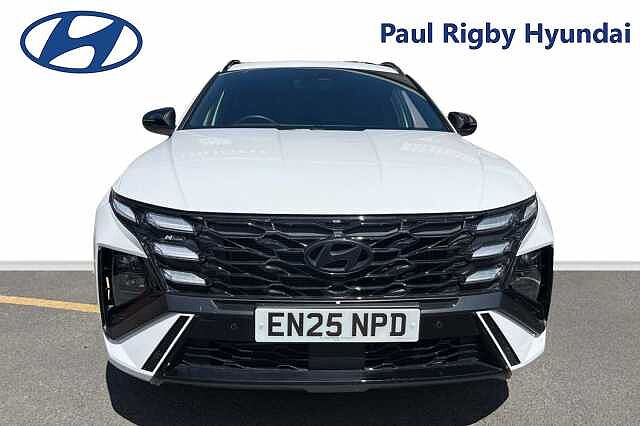 Hyundai TUCSON 1.6T Plug-in Hybrid N Line 5dr Auto White
