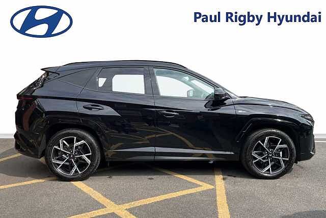 Hyundai TUCSON 1.6T Hybrid N Line S 5dr Auto Black