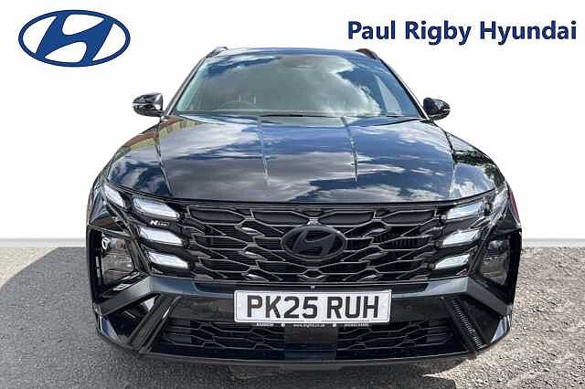 Hyundai TUCSON 1.6T Hybrid N Line 5dr Auto Black