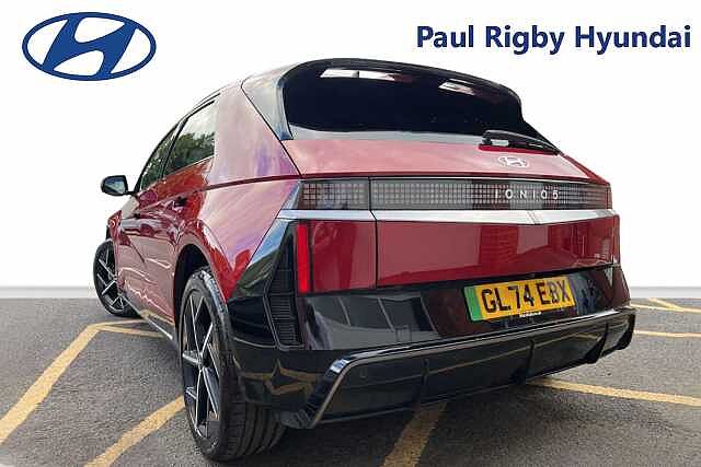 Hyundai IONIQ 5 N Line 84 kWh 5dr Auto Red