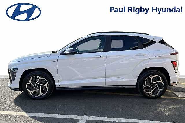 Hyundai KONA 1.6T N Line 5dr DCT White