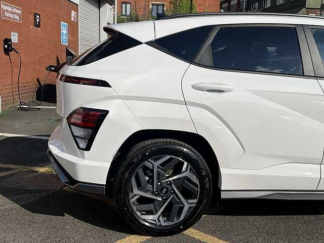 Hyundai KONA 1.6T N Line 5dr DCT White