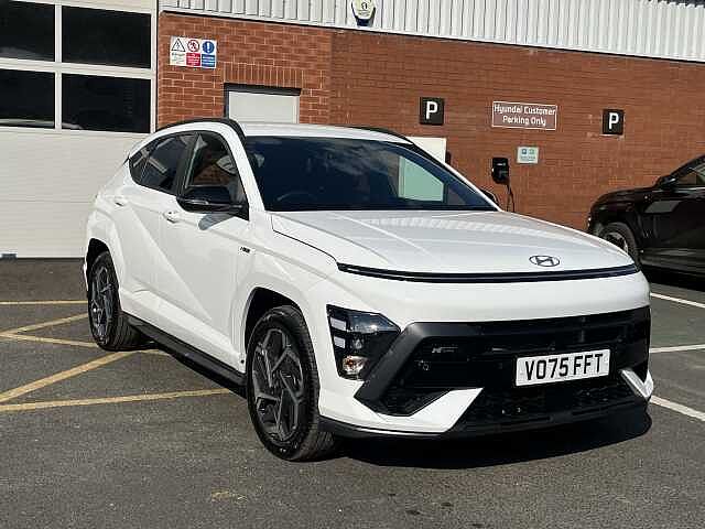 Hyundai KONA 1.6T N Line 5dr DCT White