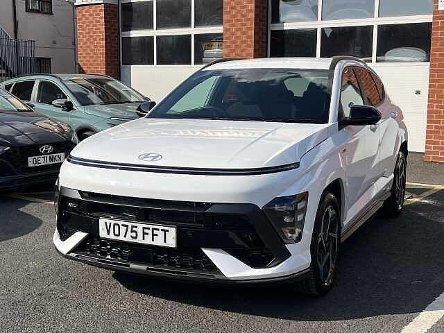 Hyundai KONA 1.6T N Line 5dr DCT White