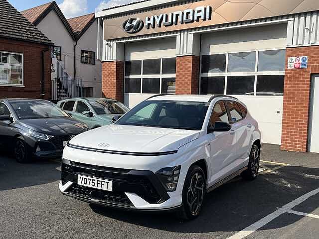 Hyundai KONA 1.6T N Line 5dr DCT White