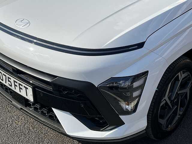 Hyundai KONA 1.6T N Line 5dr DCT White