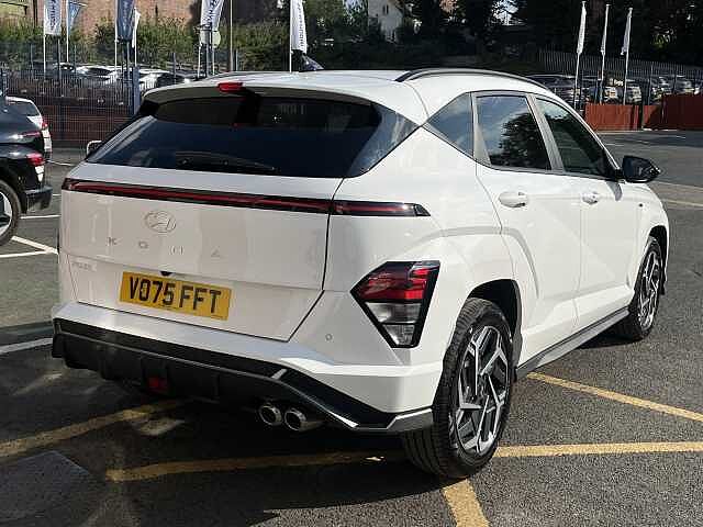 Hyundai KONA 1.6T N Line 5dr DCT White