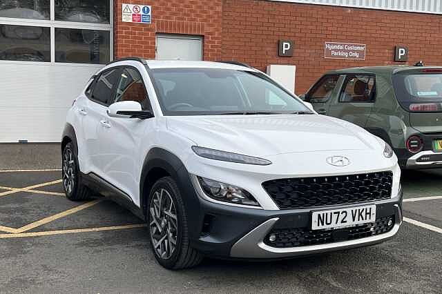 Hyundai KONA 1.6 GDi Hybrid Premium 5dr DCT White