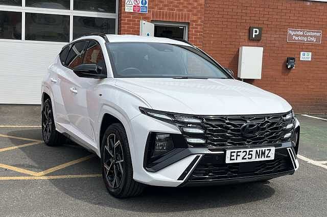 Hyundai TUCSON 1.6T Plug-in Hybrid N Line 5dr Auto White