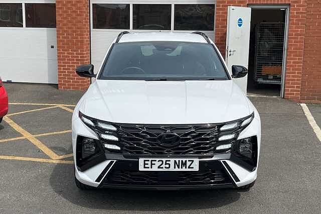 Hyundai TUCSON 1.6T Plug-in Hybrid N Line 5dr Auto White