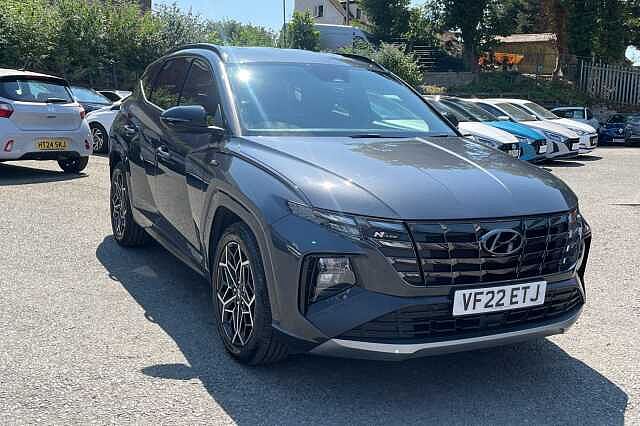 Hyundai TUCSON 1.6 T-GDi Hybrid 230ps N Line 5dr 2WD Auto Grey