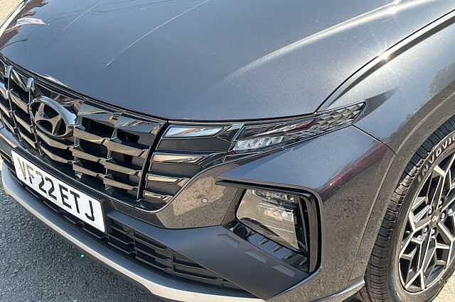 Hyundai TUCSON 1.6 T-GDi Hybrid 230ps N Line 5dr 2WD Auto Grey