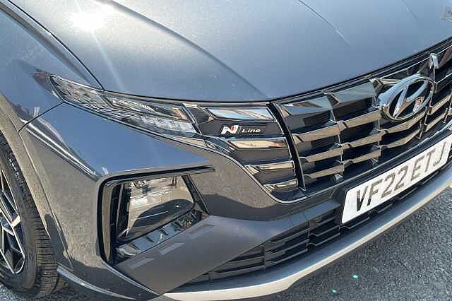 Hyundai TUCSON 1.6 T-GDi Hybrid 230ps N Line 5dr 2WD Auto Grey