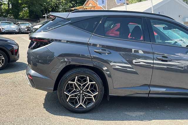 Hyundai TUCSON 1.6 T-GDi Hybrid 230ps N Line 5dr 2WD Auto Grey