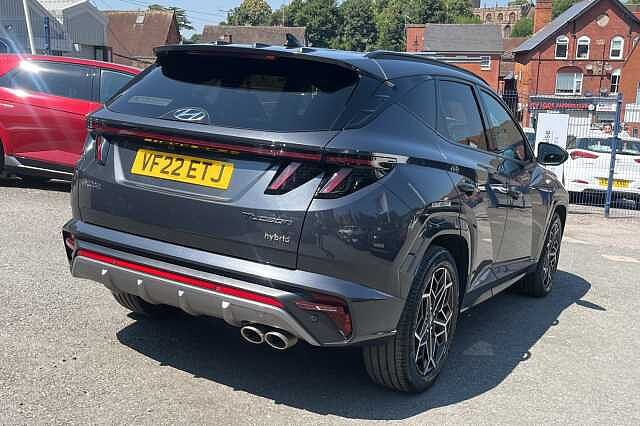 Hyundai TUCSON 1.6 T-GDi Hybrid 230ps N Line 5dr 2WD Auto Grey