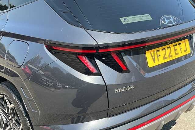 Hyundai TUCSON 1.6 T-GDi Hybrid 230ps N Line 5dr 2WD Auto Grey