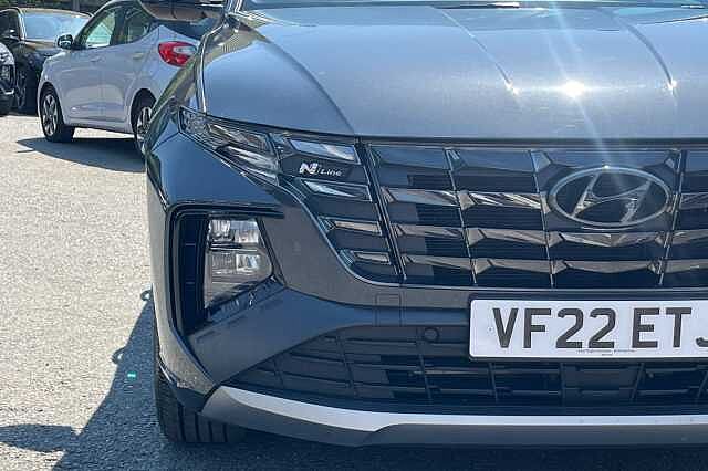 Hyundai TUCSON 1.6 T-GDi Hybrid 230ps N Line 5dr 2WD Auto Grey
