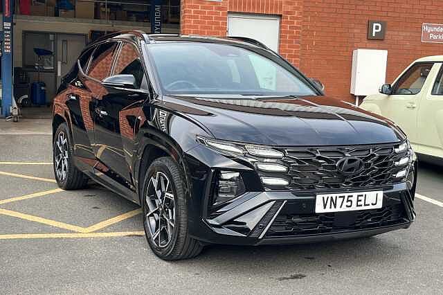 Hyundai TUCSON 1.6T Hybrid N Line S 5dr Auto Black