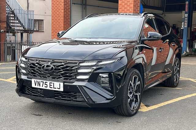 Hyundai TUCSON 1.6T Hybrid N Line S 5dr Auto Black