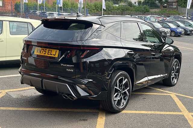 Hyundai TUCSON 1.6T Hybrid N Line S 5dr Auto Black